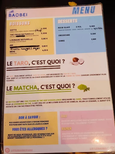 Little Baobei menu 7